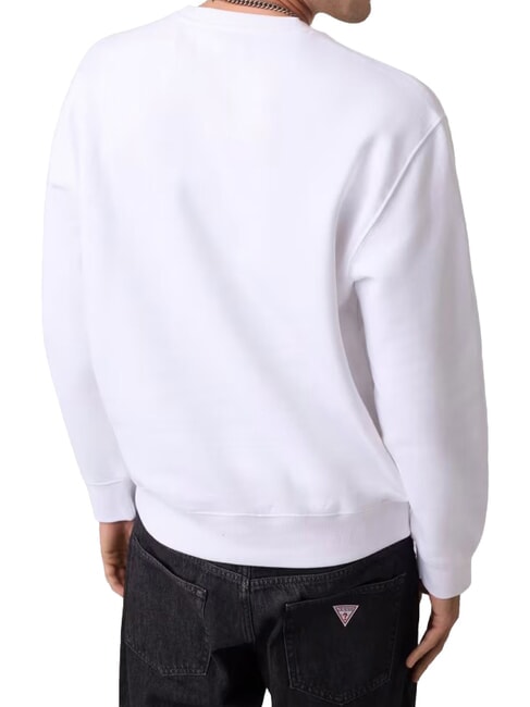 REGULAR AMERICAN Felpa a girocollo purwhite - Felpe Uomo