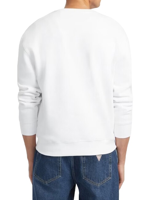 REGULAR AMERICAN Felpa a girocollo purwhite - Felpe Uomo