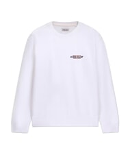 GUESS JEANS REGULAR AMERICAN Felpa a girocollo purwhite - Felpe Uomo - 6