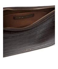 FURLA SARA Borsetta a tracolla toni cioccolato - Borse Donna - 4