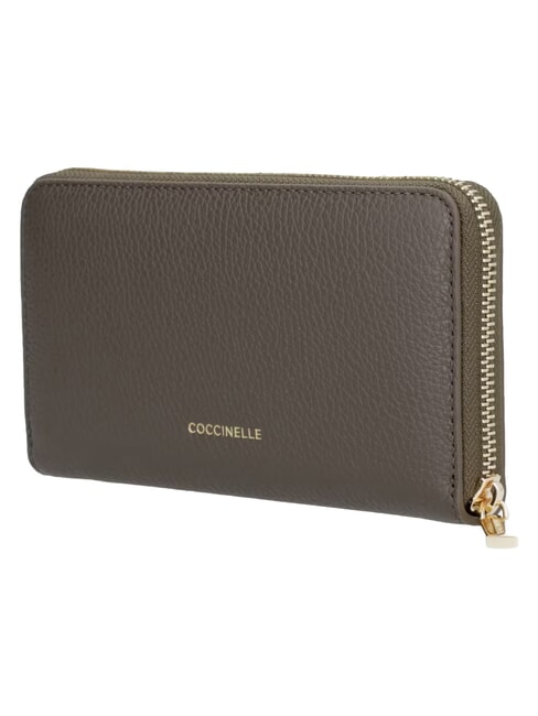 C-ME SOFTY  Astuccio portachiavi/portamonete in pelle fango - Portafogli Donna