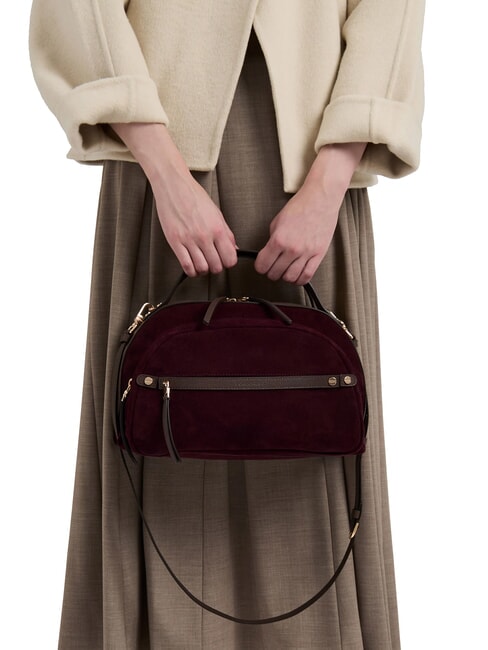 B-GALLERY Borsa a mano, con tracolla cabernet/cacao - Borse Donna