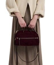 BORBONESE B-GALLERY Borsa a mano, con tracolla cabernet/cacao - Borse Donna - 2