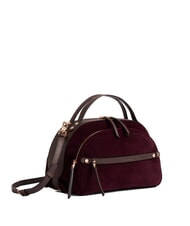 BORBONESE B-GALLERY Borsa a mano, con tracolla cabernet/cacao - Borse Donna - 3