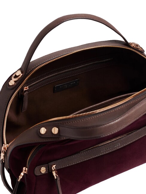B-GALLERY Borsa a mano, con tracolla cabernet/cacao - Borse Donna