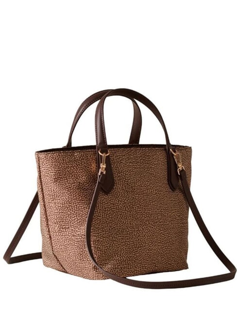 B-ESCAPE Borsa shopping a mano, con tracolla beige/castagno - Borse Donna