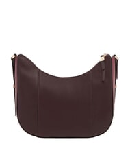 PIQUADRO CIRCLE Borsa a tracolla, in pelle bordeaux/rosa - Borse Donna - 4