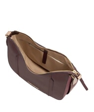 PIQUADRO CIRCLE Borsa a tracolla, in pelle bordeaux/rosa - Borse Donna - 5