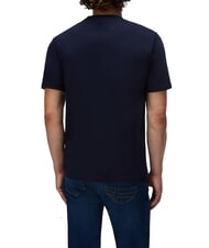 NAPAPIJRI S-SMALL BOX SS T-Shirt in cotone blu marine - T-shirt Uomo - 2