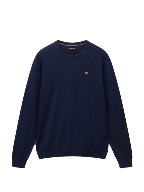 DAMAVAND Maglione in lana blu marine - Maglie Uomo