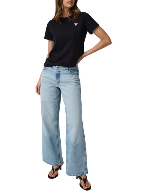 TRIANGLE Maglietta in cotone jetbla - T-shirt e Top Donna