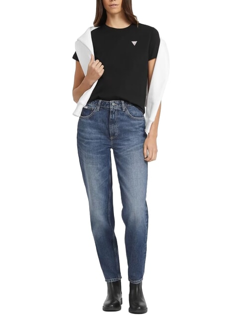 TRIANGLE Maglietta in cotone jetbla - T-shirt e Top Donna