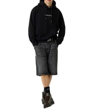 GUESS JEANS REGULAR TRAD Felpa con cappuccio jetbla - Felpe Uomo - 5