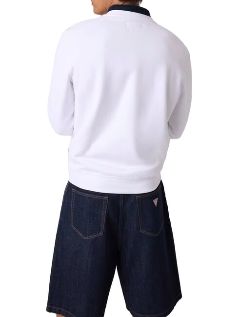 SLIM LOGO Felpa purwhite - Felpe Uomo