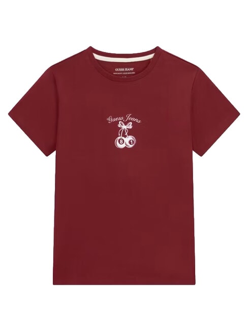 CHERRY REGULAR T-shirt a maniche corte vineyard red - T-shirt e Top Donna