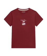 GUESS JEANS CHERRY REGULAR T-shirt a maniche corte vineyard red - T-shirt e Top Donna - 5