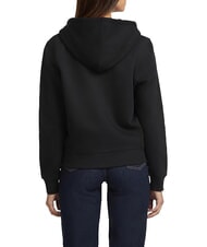 GUESS JEANS REGULAR MINI Felpa con cappuccio e zip jetbla - Felpe Donna - 6