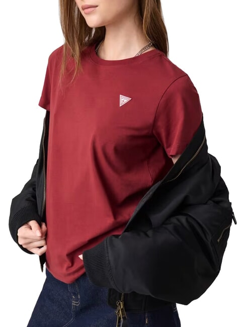 TRIANGLE Maglietta in cotone vineyard red - T-shirt e Top Donna