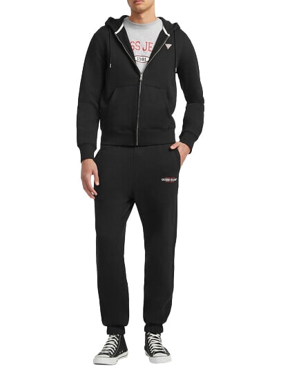 SLIM MINI Felpa con zip e cappuccio jetbla - Felpe Uomo