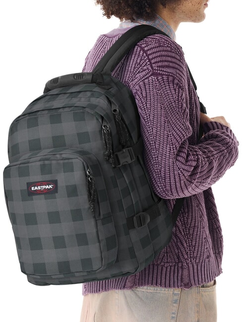 PROVIDER Zaino porta PC 15" checker grey - Zaini Scuola & Tempo Libero