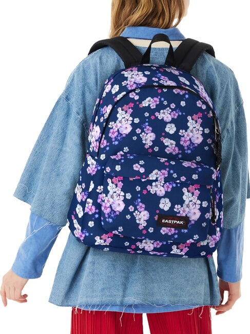 DAY OFFICE  Zaino porta PC 16" floralbloomnavy - Zaini Scuola & Tempo Libero