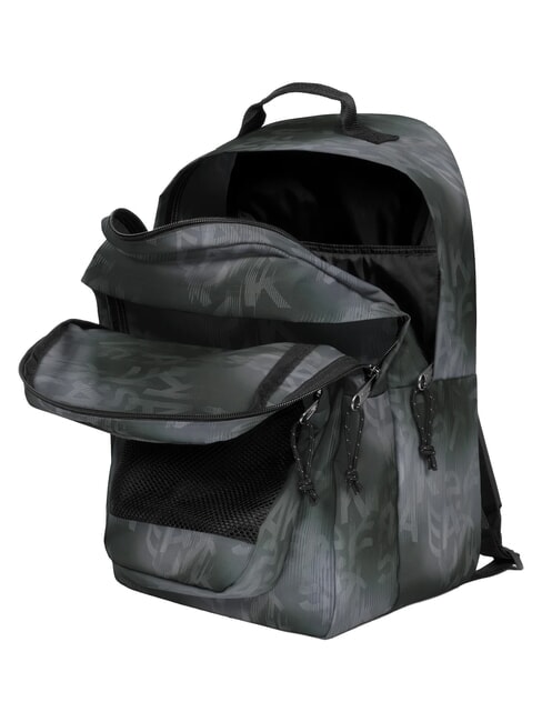 PINNACLE STUDY BUDDY Zaino con tasche e vano porta pc 15.6" letter dyeblack - Zaini Scuola & Tempo Libero