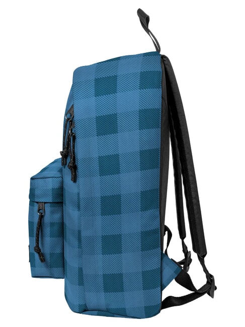 OUT OF OFFICE Zaino porta PC 13" checker blue - Zaini Scuola & Tempo Libero
