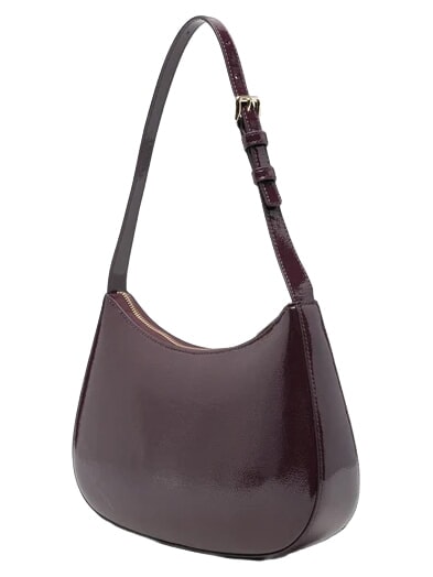 MARGOT Borsa a spalla, in pelle verniciata winter bloom - Borse Donna