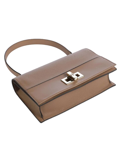 AMELIA Borsa in pelle a spalla, con tracolla toffee - Borse Donna