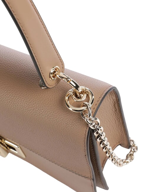 AMELIA Borsa in pelle a spalla, con tracolla toffee - Borse Donna