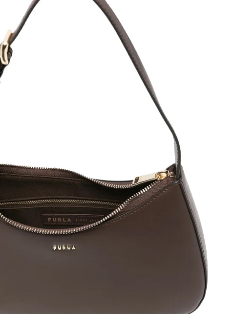 MARGOT Borsa a spalla, in pelle cioccolato - Borse Donna