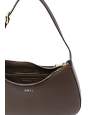 FURLA MARGOT Borsa a spalla, in pelle cioccolato - Borse Donna - 5