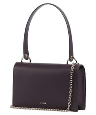 FURLA AMELIA Borsa in pelle a spalla, con tracolla winter bloom - Borse Donna - 3