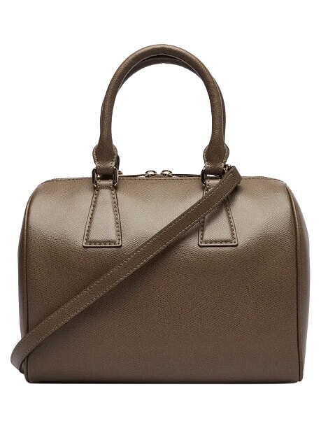 OLIVIA Bauletto a mano, con tracolla muddy gray - Borse Donna
