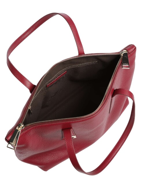 OLIVIA Shopper in pelle CILIEGIA d - Borse Donna