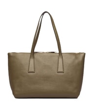 FURLA OLIVIA Shopper in pelle muddy gray - Borse Donna - 4
