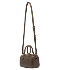 FURLA OLIVIA Borsa in pelle bauletto a mano, con tracolla muddy gray - Borse Donna - 4
