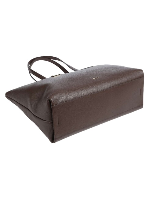 OLIVIA Borsa shopping a spalla, in pelle espresso - Borse Donna