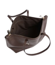 FURLA OLIVIA Borsa shopping a spalla, in pelle espresso - Borse Donna - 4