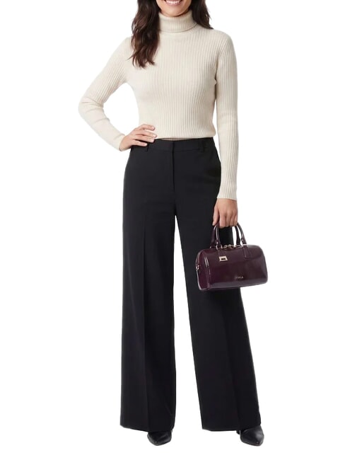 OLIVIA Borsa in pelle bauletto a mano, con tracolla winter bloom - Borse Donna