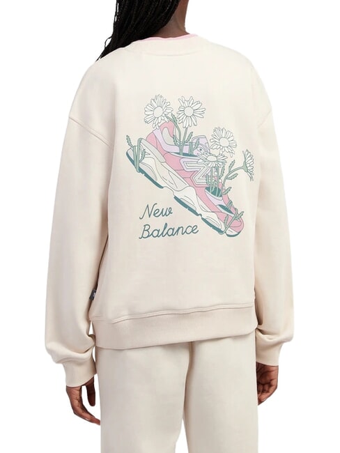 FLOWER Felpa Bambina bisque - Felpe