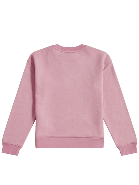 FRENCH TERRY Felpa Bambina pink taffy - Felpe