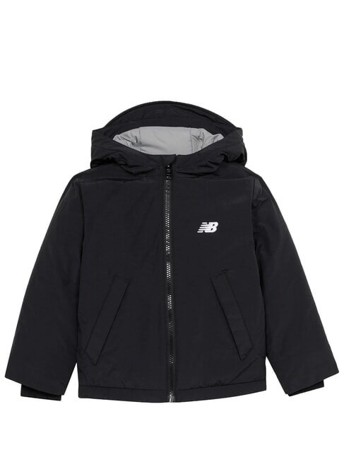 CONTRAST PUFFER Giacca con cappuccio nb caviar - Giacche