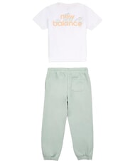 NEW BALANCE FLORAL LOGO Kit T-shirt + Pantaloni Tuta - Tute