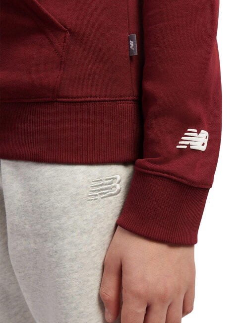 RUNNING CLUB Felpa Bambino, con cappuccio monarch burgundy - Felpe