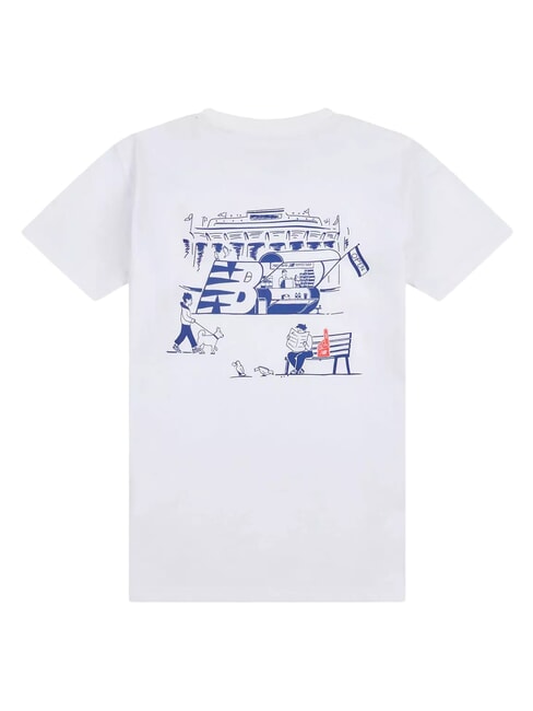 STADIUM T-shirt Bambini nb bright white - T-shirt