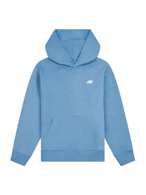 FRENCH TERRY Felpa Bambino, con cappuccio shoreline blue - Felpe