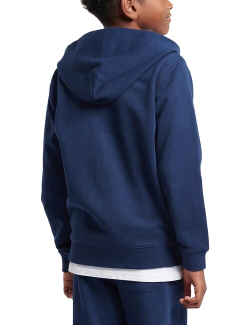 FRENCH TERRY Felpa Bambino, con cappuccio nb navy - Felpe