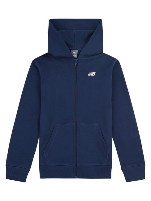 FRENCH TERRY Felpa Bambino, con cappuccio nb navy - Felpe