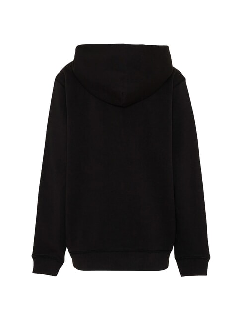 FRENCH TERRY Felpa Bambino, con cappuccio nb caviar - Felpe